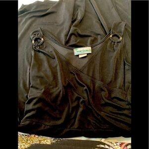 Portocruz lil black dress size large